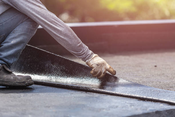 Professional Vapor Barrier Installation technician working in Belleview, FL